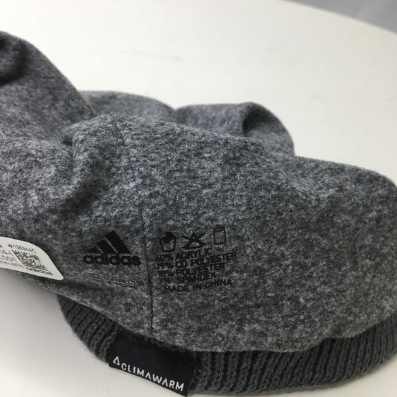 Adidas Beanie Hat Mens One Size Climawarm Lined Winter #3203 - Picture 8 of 11
